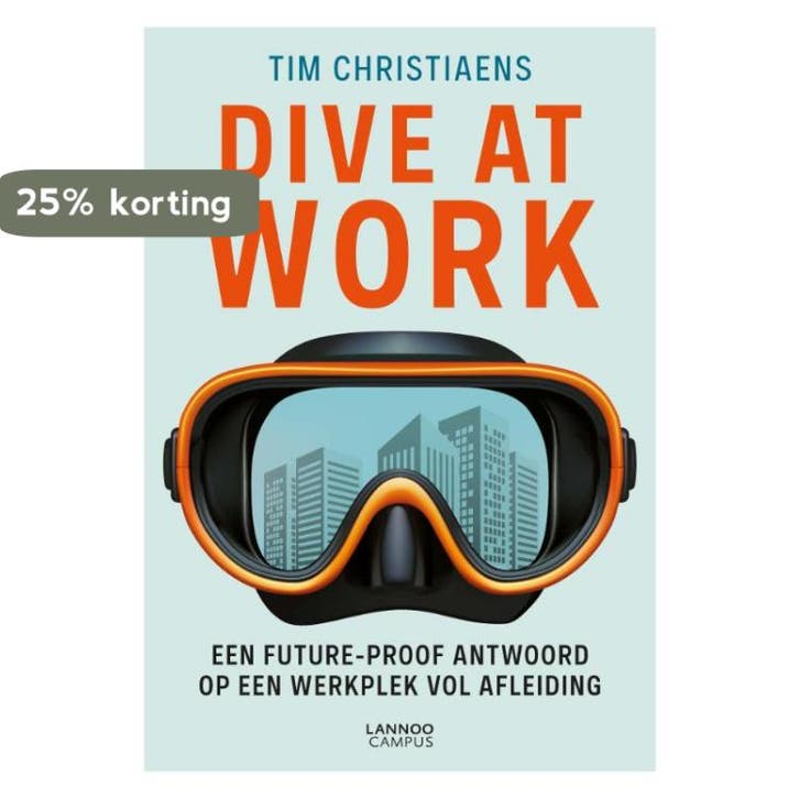 Dive at work 9789401458832 Tim Christiaens, Boeken, Economie, Management en Marketing, Zo goed als nieuw, Verzenden