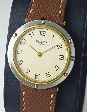 Hermès - Paris Clipper Quartz Date - Sans prix de réserve -, Nieuw