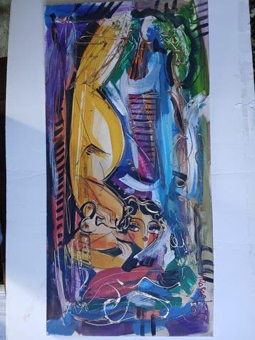 Hrasarkos (1975) - Untitled, Antiek en Kunst