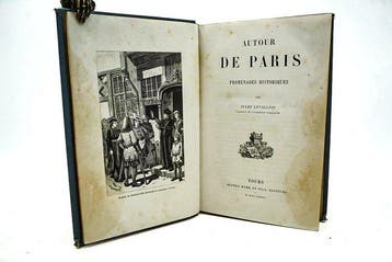 Jules Levallois - Autour de Paris, promenades historiques -