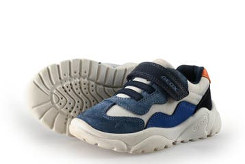 Geox Sneakers Jongens in maat 23 Blauw, Kinderen en Baby's, Verzenden, Jongen of Meisje, Schoenen, Zo goed als nieuw