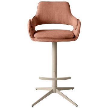 Versmissen Barkruk Harvey Roze / Beige - Nieuw in verpakking, Verzenden, Nieuw, Metaal, 90 cm of meer