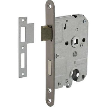 Woningbouw cilinder dag- en nachtslot 55 mm geborsteld rv..., Ophalen of Verzenden, Nieuw, Slot