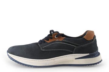 Hush Puppies Veterschoenen in maat 44 Blauw, Verzenden, Veterschoenen