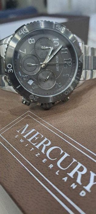 Mercury - ME390-ST-2 - Zonder minimumprijs - ME390-ST-2 -, Handtassen en Accessoires, Horloges | Heren