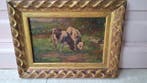Dirk Johannes van Haaren (1878-1953) - 2 kalfjes, Antiek en Kunst
