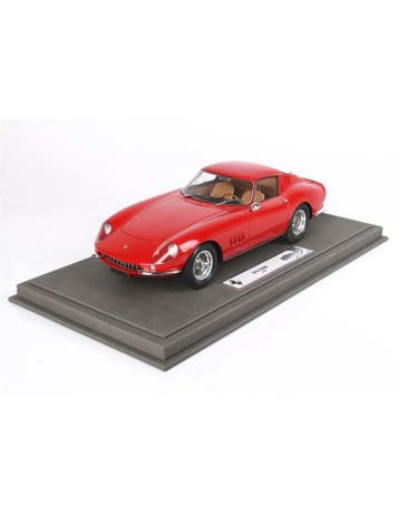 1966 FERRARI 275GTB2 ROSSO BBR MODELCAR 66/90, Hobby en Vrije tijd, Modelauto's | 1:18, Nieuw