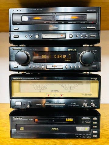 Technics - SE-CA10 + SL-CA10 + ST-CA10 + RS-CA10 Hifi-set -, Audio, Tv en Foto, Nieuw