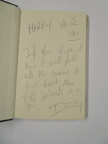 Izzy Abrahami - The Game [Signed and dedicated to Harry de