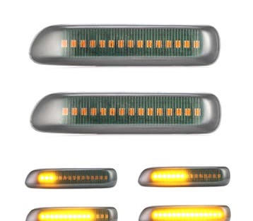 CLIGNOTANTS LATÉRAUX DYNAMIQUES À LED BMW E46 TEINTÉS, Verzenden, Nieuw