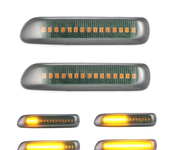 CLIGNOTANTS LATÉRAUX DYNAMIQUES À LED BMW E46 TEINTÉS, Autos : Pièces & Accessoires, Éclairage, Envoi