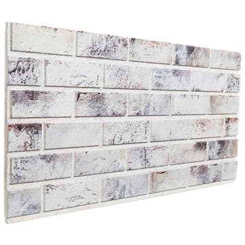 vidaXL Wandpanelen 10 st 100 x 50 cm Lichtgrijs en Zwart, Verzenden