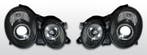 Koplampen Angel Eyes | Mercedes W208 CLK 1997-2002 | zwart, Verzenden