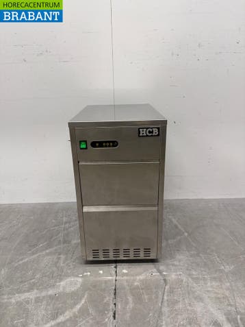 RVS ijsblokjesmachine ijsklontjesmachine 28 kg p/d 230V, Ophalen of Verzenden, Nieuw in verpakking
