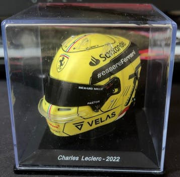 Ferrari - F1 - Charles Leclerc 1:5 Monza Signed Helmet -, Collections