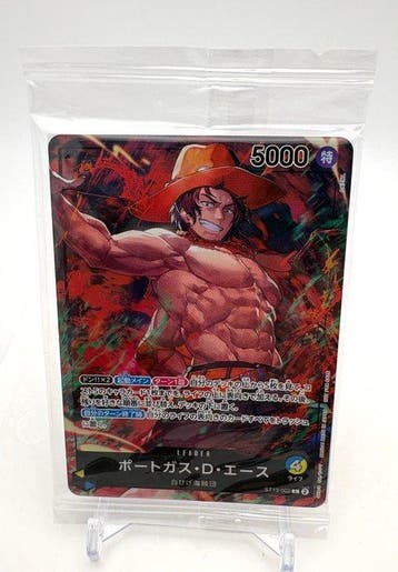 Bandai - 3 Verzegelde kaart - One Piece - Monkey D. Luffy