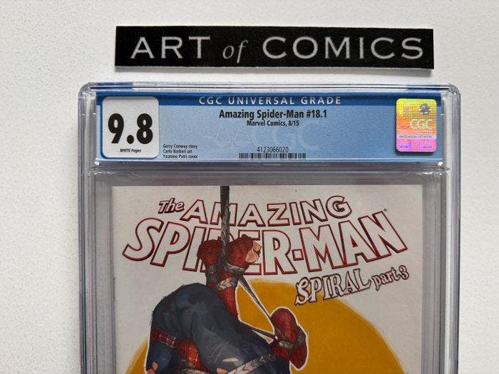 The Amazing Spider-Man #18.1 - Campion Variant Cover - CGC, Boeken, Strips | Comics