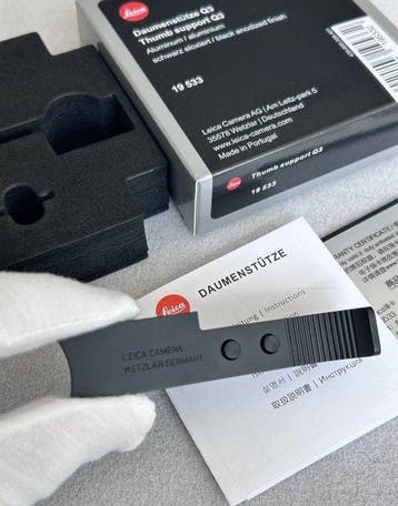 Leica Thumb support Q3 19 533 Camera-accessoires, Nieuw