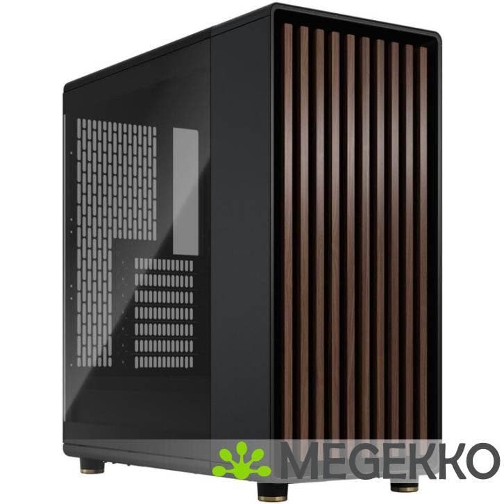 Fractal Design North Charcoal Black TG Dark, Computers en Software, Computerbehuizingen, Nieuw, Verzenden