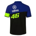VR46 Official Valentino Rossi Mens Racing Polo Blue XXL -, Nieuw