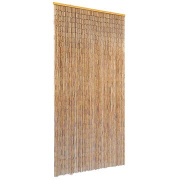 Bamboe vliegengordijn 90x220 -41% Retour deal, 215 cm of meer, Hordeur, Zo goed als nieuw, 80 tot 100 cm