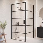 Douchecabine Alava 80 x 80 x 190 cm Zwart met Lijnen, Verzenden, Nieuw