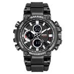 Militair Sport Horloge met Digitale Wijzerplaten voor Heren, Verzenden, Nieuw, SMAEL