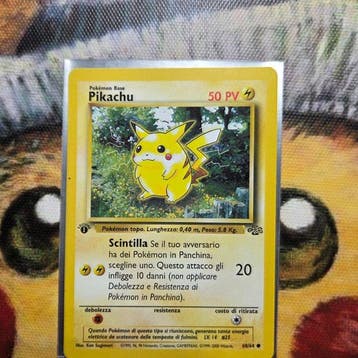 Pokémon - 1 Card - Pikachu 60/64 Première édition - WOTC, Hobby & Loisirs créatifs, Jeux de cartes à collectionner | Pokémon