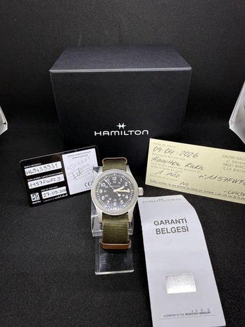 Hamilton - Khaki Field Mechanical - Sans prix de réserve -