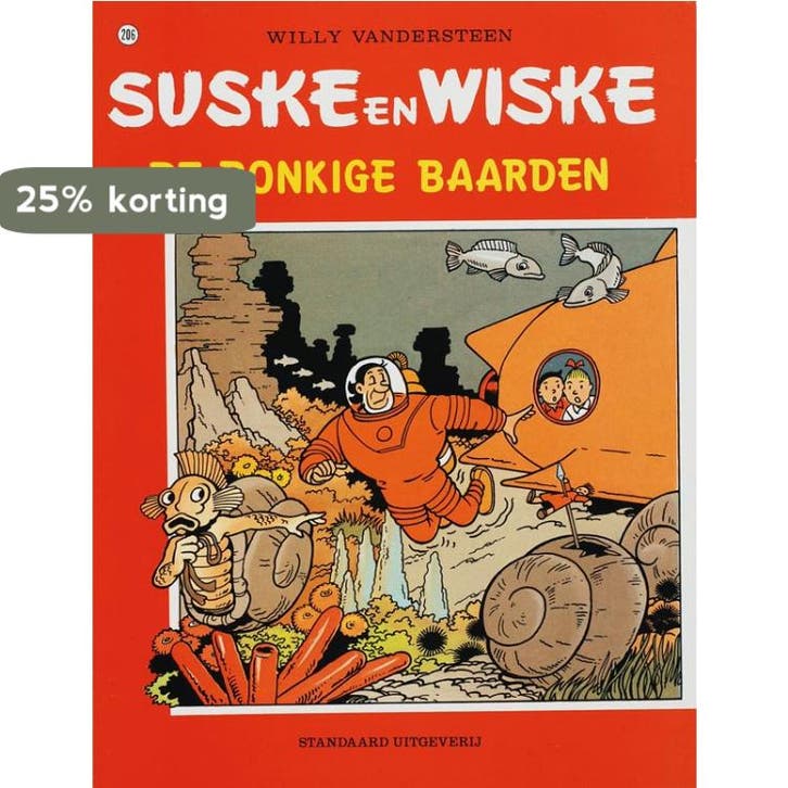 De bonkige baarden / Suske en Wiske / 206 9789002153594, Boeken, Stripverhalen, Gelezen, Verzenden