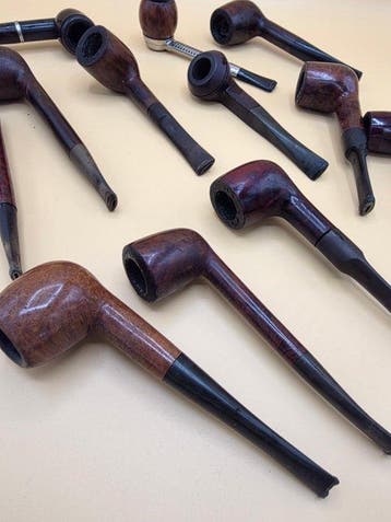 Sans prix de réserve - Pipe - Bois - (12), Collections