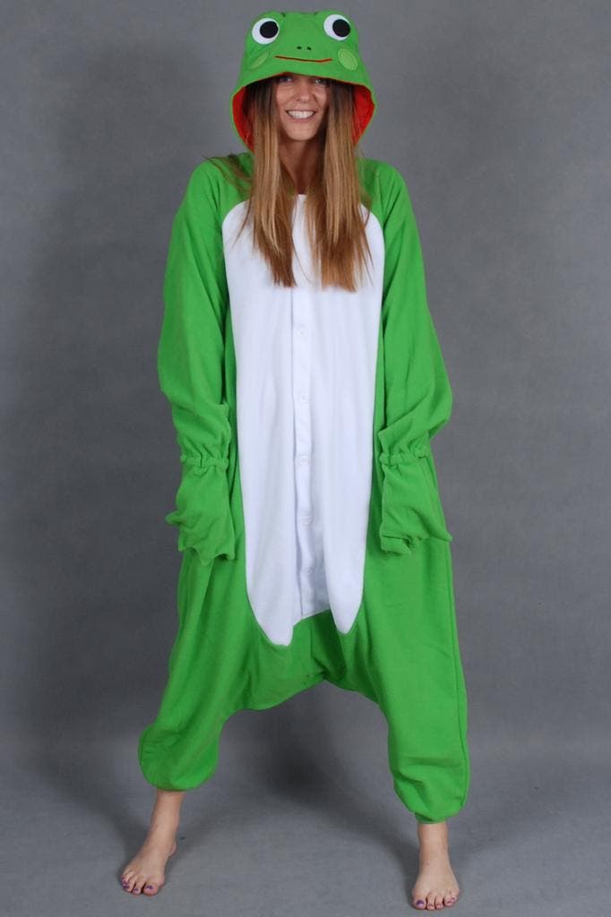 Onesie Kikker Pak S-M of 158-164 Kikkerpak Kostuum Groen Pad, Vêtements | Femmes, Costumes de carnaval & Vêtements de fête, Enlèvement ou Envoi