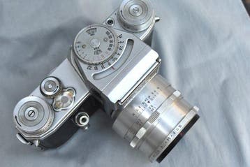 Carl Zeiss Jena Pentacon FBM + Tessar | Analoge camera