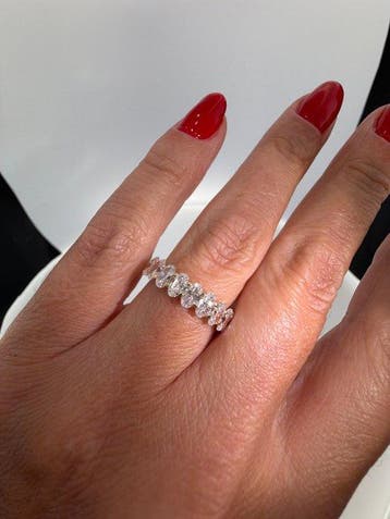 Zonder minimumprijs - Ring - 14 karaat Geel goud - 4.07ct.