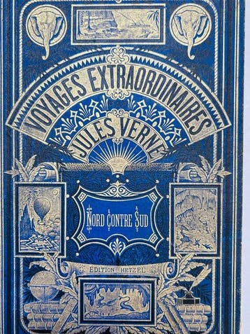 Jules Verne; dessins par Benett - Nord contre Sud -