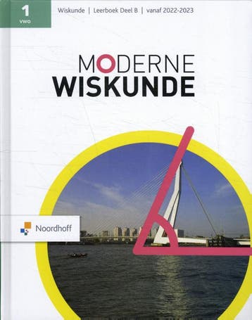 deel b 2022-2023 / Moderne Wiskunde / leerboek 9789001120320, Verzenden, Zo goed als nieuw