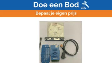 Bieden: Tyco CCU3-C-MXMB Program / Interface Cable Kit Blue, Ophalen of Verzenden