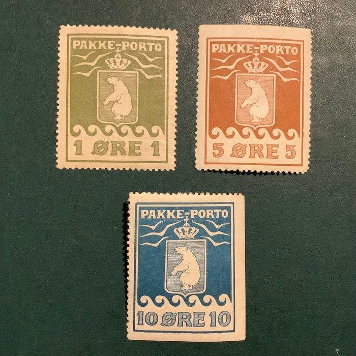 Groenland - Pakke Porto : eerste emissie ijsbeer - Michel, Postzegels en Munten, Postzegels | Amerika