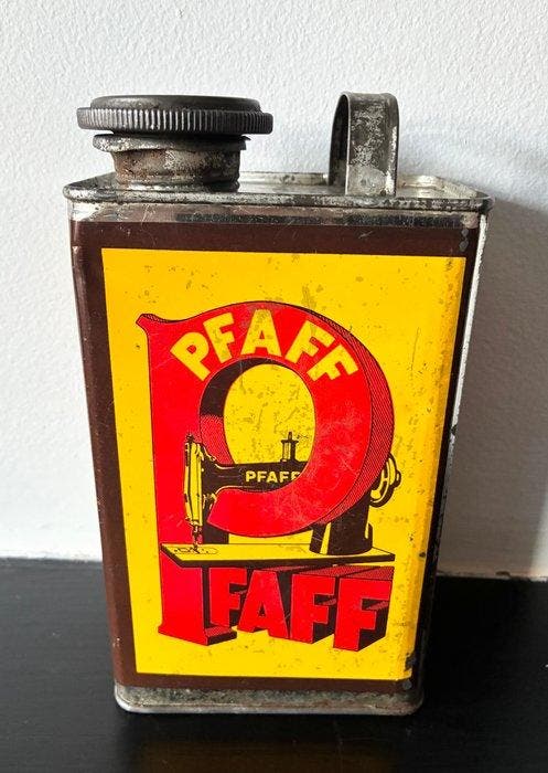 Récipient à huile - Étain - Bidon dhuile original pour, Antiquités & Art, Art | Objets design