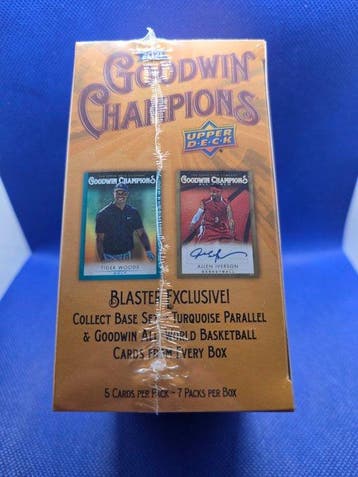 2021 Upper Deck Goodwin Champions Blaster Box - 1 Sealed box, Verzamelen, Nieuw
