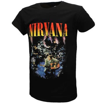 Nirvana Unplugged Live T-Shirt - Officiële Merchandise, Nieuw