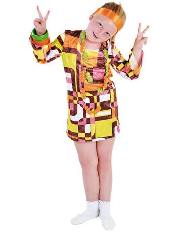 Retro mini disco carnavalsjurk voor kids, Ophalen of Verzenden, Nieuw
