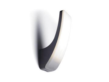 Veiling - 4x 15W LED Wandlamp design zand zwart warm wit wat, Tuin en Terras, Nieuw