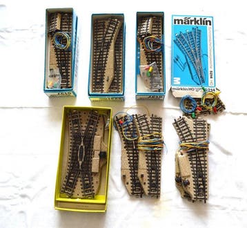 Märklin H0 - 5214, 5137, 5218, 5221, 5202, 5118, 5128 -, Nieuw