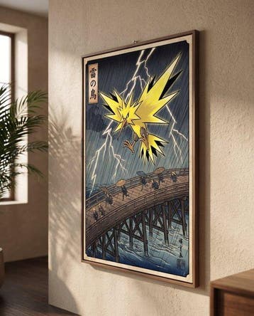 MEDSAN - Thunder Bird over Ohashi Bridge () - UNIQUE WORK