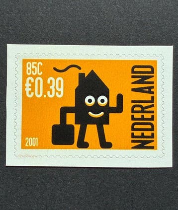 Pays-Bas 2001 - Cachet de déménagement avec variation - «