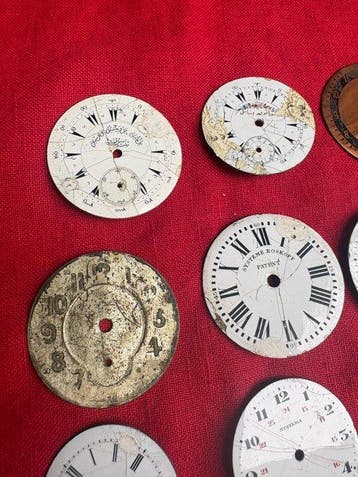 Omega * Doxa * Systeme Roskopf Patent * Mysteria * Volo *, Antiek en Kunst, Antiek | Klokken