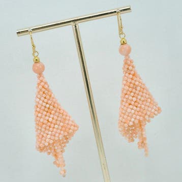 Corail - Argent, Plaqué or - Boucles doreilles - CORAIL