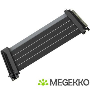 Cooler Master Riser Cable PCIe 5.0 x16 Black -200mm, Computers en Software, Pc- en Netwerkkabels, Verzenden, Nieuw