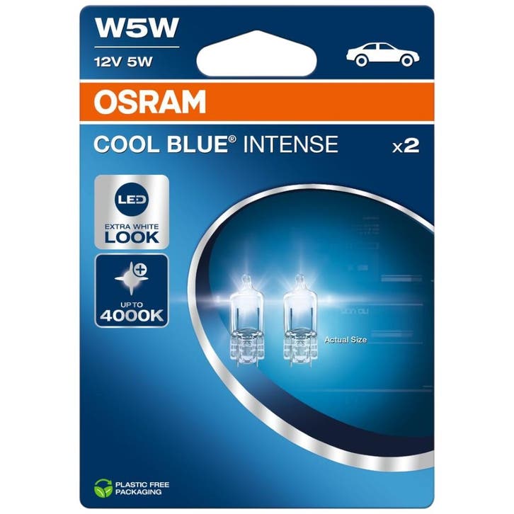 Osram W5W T10 Cool Blue Intense NextGen 2825CBN Autolampen, Autos : Pièces & Accessoires, Éclairage, Envoi